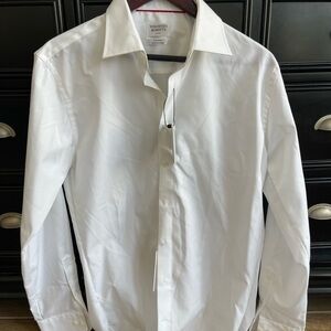 Vincenzo Boretti White Men's Dress Shirt NWT